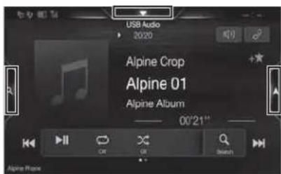 ALPINE X703DA4 - Scherm met audiobronnen (USB Audio) - 1