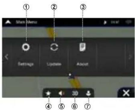 ALPINE INEW611D - Navigation Menu - 3
