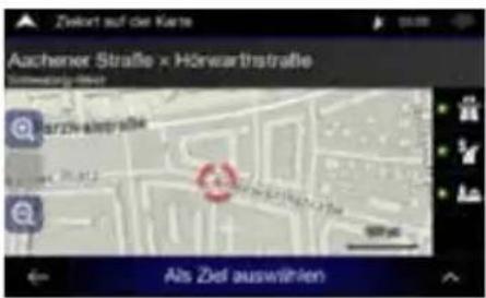 ALPINE INEW611D - Zielort einstellen - 4