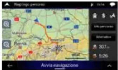 ALPINE INEW611D - Impostazione di una destinazione - 5