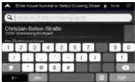 ALPINE INEW611D - Setting a Destination - 3