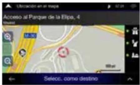 ALPINE INEW611D - Ajuste del destino - 4