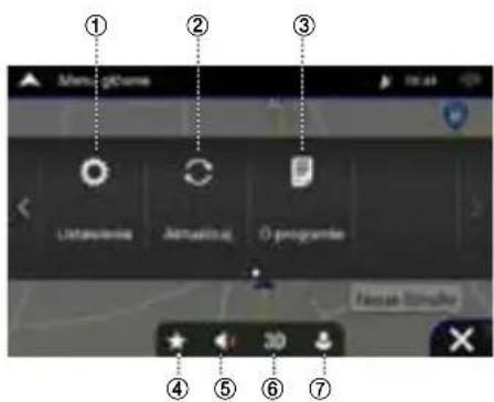 ALPINE INEW611D - Menu Nawigacja - 3