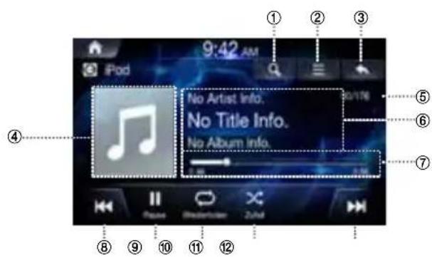 ALPINE INEW611D - iPod Music - 1