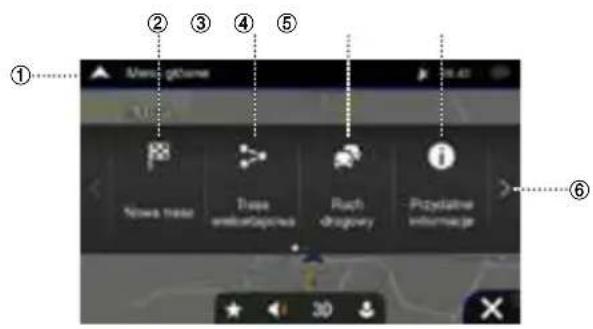 ALPINE INEW611D - Menu Nawigacja - 2