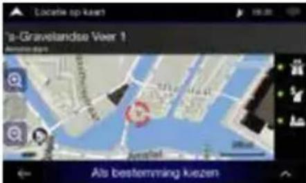 ALPINE INEW611D - Een bestemming instellen - 4