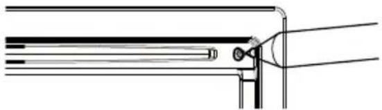 ALPINE INEW611D - Premere il tasto RESET con una penna a sfera o un oggetto appuntito simile. - 1