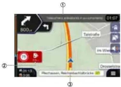 ALPINE INEW611D - Funzioni mappa - 2