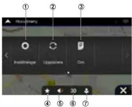 ALPINE INEW611D - Navigationsmeny - 3