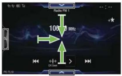 ALPINE ILXF903D - Basculement de I'écran des sources audio sur un écran spécifique - 3