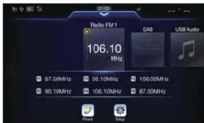 ALPINE ILXF903D - Basculement de I'écran des sources audio sur un écran spécifique - 5
