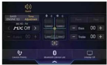 ALPINE ILXF903D - Basculement de I'écran des sources audio sur un écran spécifique - 1