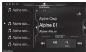 ALPINE INEW720DC - Ändra skärmen för val av ljudkälla till en specialanpassad skärm - 5