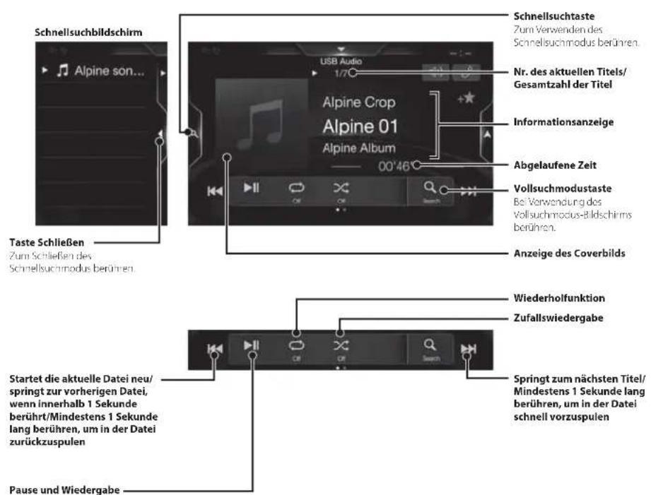 ALPINE INEW720DC - USB-Flash-Laufwerksbetrieb (Option) - 1