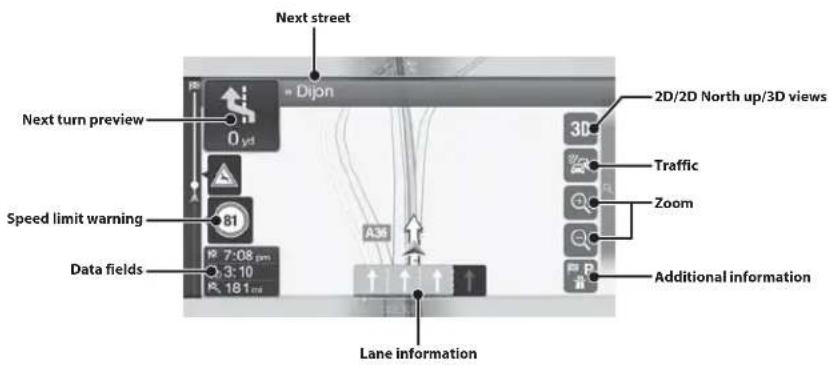 ALPINE INEW720DC - Map Functions - 1
