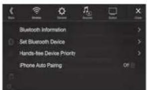 ALPINE INEW720DC - Hur man ansluter en Bluetooth-kompatibel enhet (parkoppling) - 2
