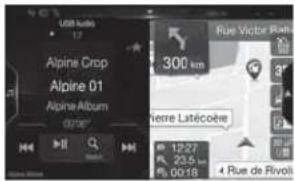 ALPINE INEW720DC - Ändra skärmen för val av ljudkälla till en specialanpassad skärm - 3