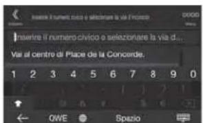 ALPINE INEW720DC - Impostazione di una destinazione - 4