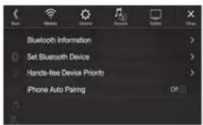 ALPINE INEW720DC - How to connect to a Bluetooth compatible device (Pairing) - 2