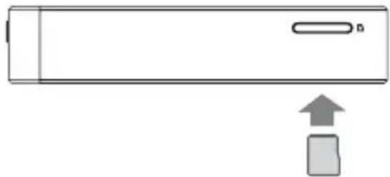 COWON Plenue D3 - Insertion et retrait de la CARTE microsd - 1