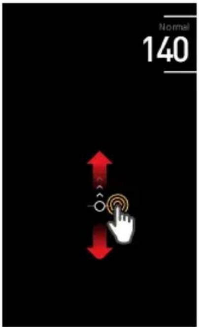 COWON Plenue D3 - Touches - ROUE de volume - 1