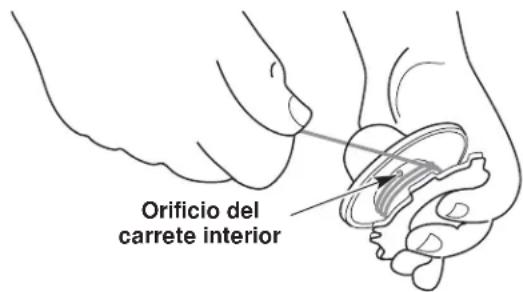 Yard-Man YM155 - Bobinado del carrete existente - 3