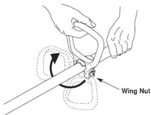 Yard-Man YM155 - ADJUSTING THE D-HANDLE - 1