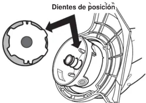 Yard-Man YM155 - Bobinado del carrete existente - 2