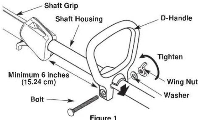 Yard-Man YM1500 - Install and Adjust the D-handle - 1
