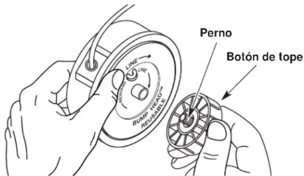 Yard-Man YM1500 - Bobinado del carrete interior existente - 1