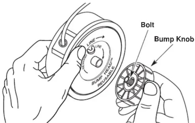Yard-Man YM1500 - Winding the Existing Inner Reel - 1