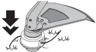 Yard-Man YM1500 - Adjusting Trimming Line Length - 1