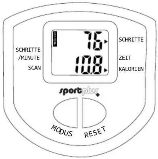 SportPlus SPMSP008B - B. FONCTIONNEMENT DE L'ORDINATEUR - 1