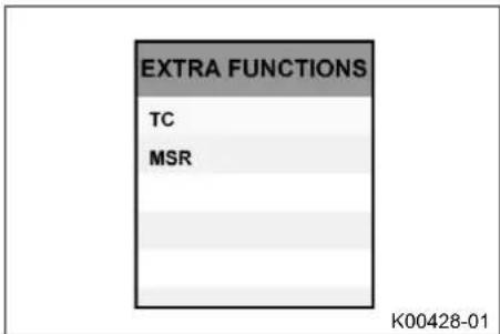KTM 690 Duke R (2017) - "Extra functions" - 1