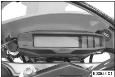 KTM 150 EXC TPI (2020) - Συνοπτική παρουσίαση ενδεικτικών λυχνιών (150 XC-W TPI US) - 1
