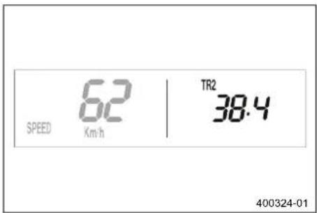 KTM 150 EXC TPI (2020) - Ρύθμιση του TR2 (μερικός χιλιομετρητής 2) - 1