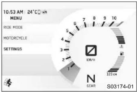 KTM 1290 Super Duke GT (2019) - Settings - 1