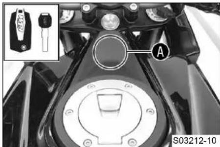 KTM 1290 Super Duke GT (2019) - Kλειδαρία τιμονού (κεραία) - 1