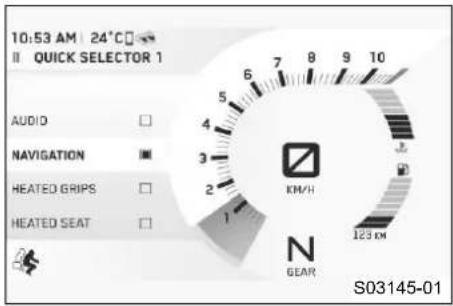 KTM 1290 Super Duke GT (2019) - Quick Selector 1 - 1