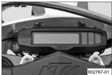 KTM 250 XCW (2014) - Συνοπτική παρουσίαση ενδεικτικών λυχνιών (SIX DAYS EU) - 1