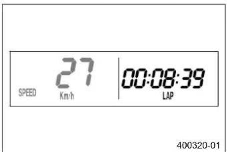 KTM 250 XCW (2014) - Λειτουργία ένδειξης SPEED/LAP (χρόνος γυρολογίου) - 1