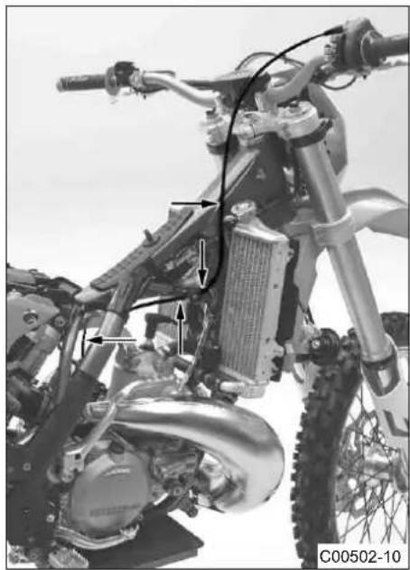 KTM 250 XCW (2014) - ΕΡΓΑΣΙΕΣ ΣΕΡΒΙΣ ΠΛΑΙΣΙΟΥ - 1