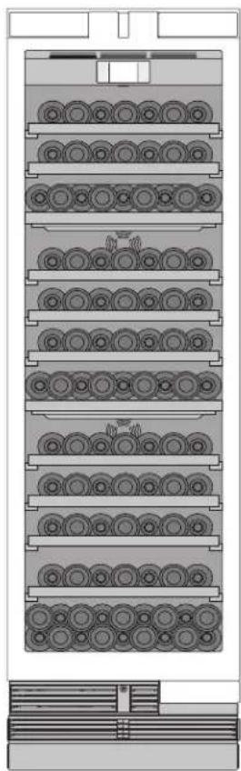 THERMADOR T18IW905SP - Loading with additional shelves - 2