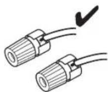 ONKYO HTS9305THX - Speaker Connection Precautions - 2