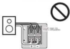 ONKYO HTS9305THX - Speaker Connection Precautions - 11