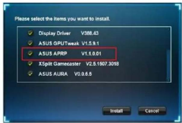 ASUS ROG Strix Radeon RX 570 OC - Instalar ASUS APRP en Windows® 10 / 8.1 / 8 / 7 (64 bit) - 2