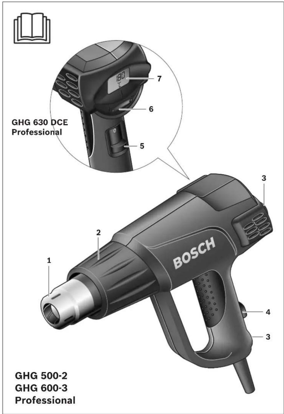 BOSCH GHG 5002 Professional - 1