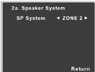 ONKYO TXSR383 - Réglage "Speaker System" (lors de l'utilisation de ZONE speaker ou d'enceinte en hauteur avant) - 4
