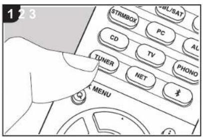 ONKYO TXRZ920 - Escuchar la radio AM/FM - 1