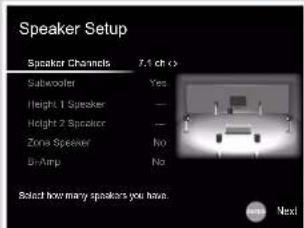 ONKYO TXRZ830 - Contents » Raccordements » Lecture » Configuration » - 2
